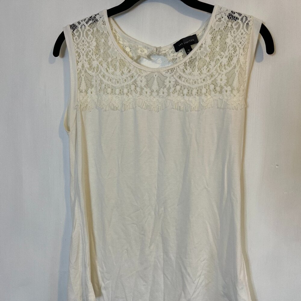 Limited. White Women's Top